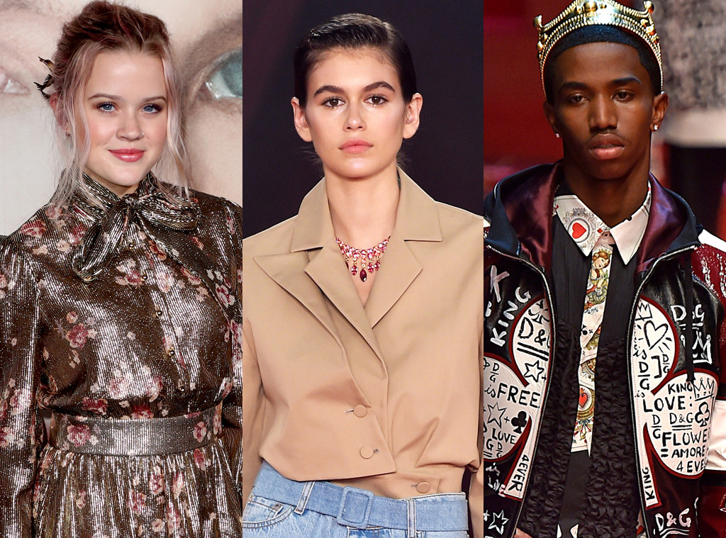 Ava Phillippe, Kaia Gerber, Christian Combs, Model, Runway Ava Phillippe, Kaia Gerber, Christian Combs, Model, Runway